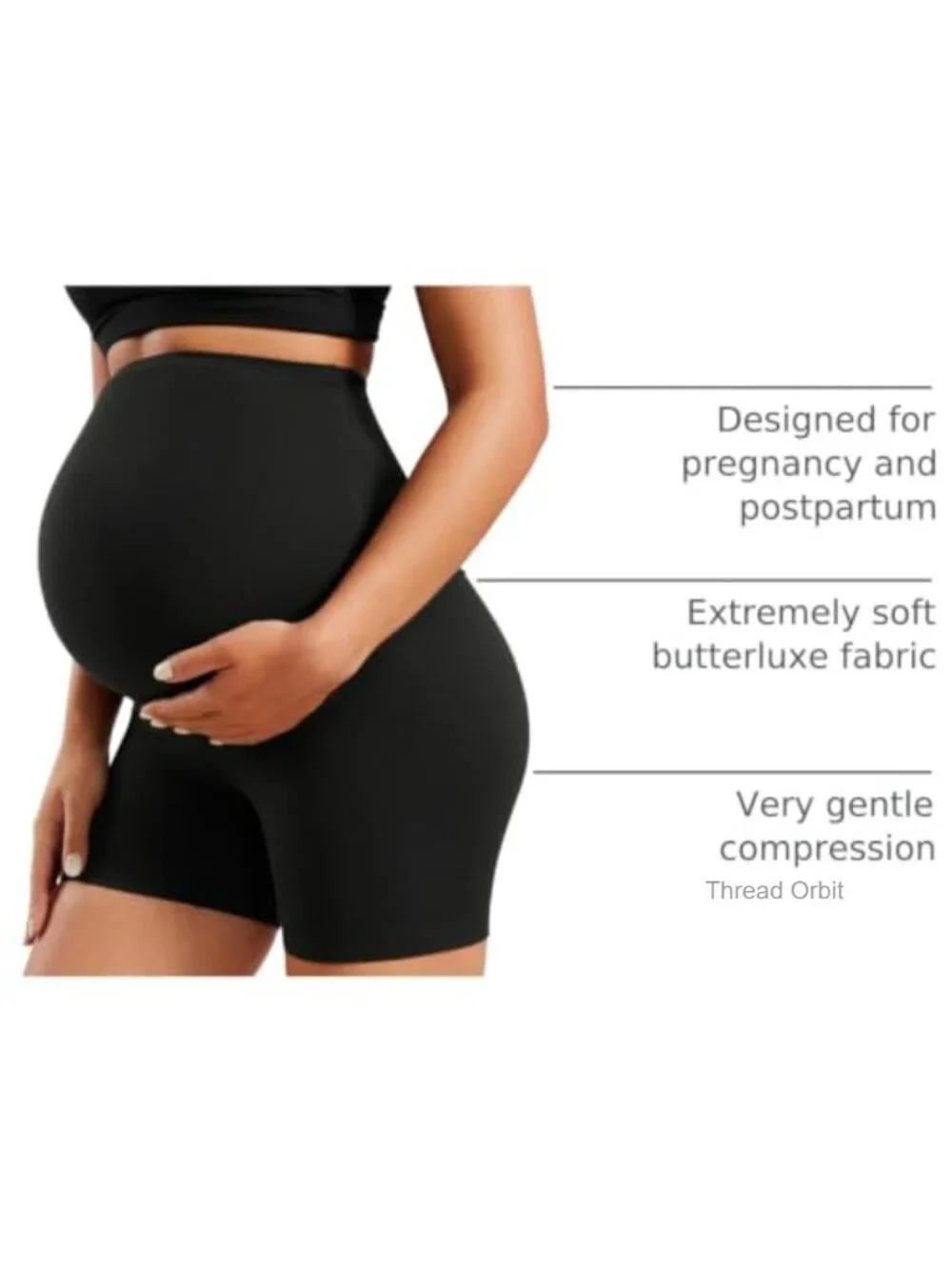 Butterluxe Maternity Biker Shorts 4